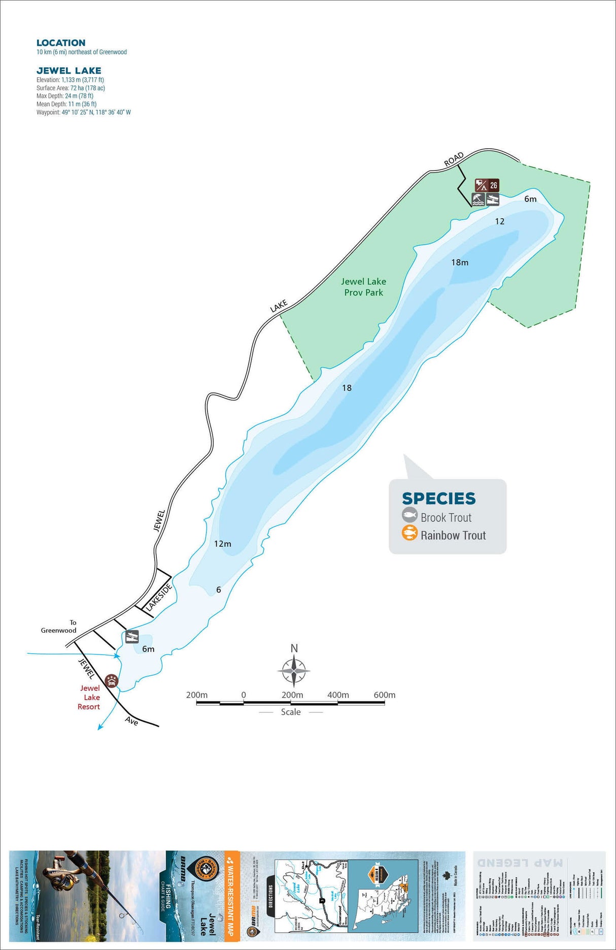 FTOBC97 Jewel Lake - Backroad Maps