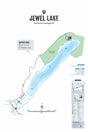 FTOBC97 Jewel Lake - Wall Map - Backroad Maps