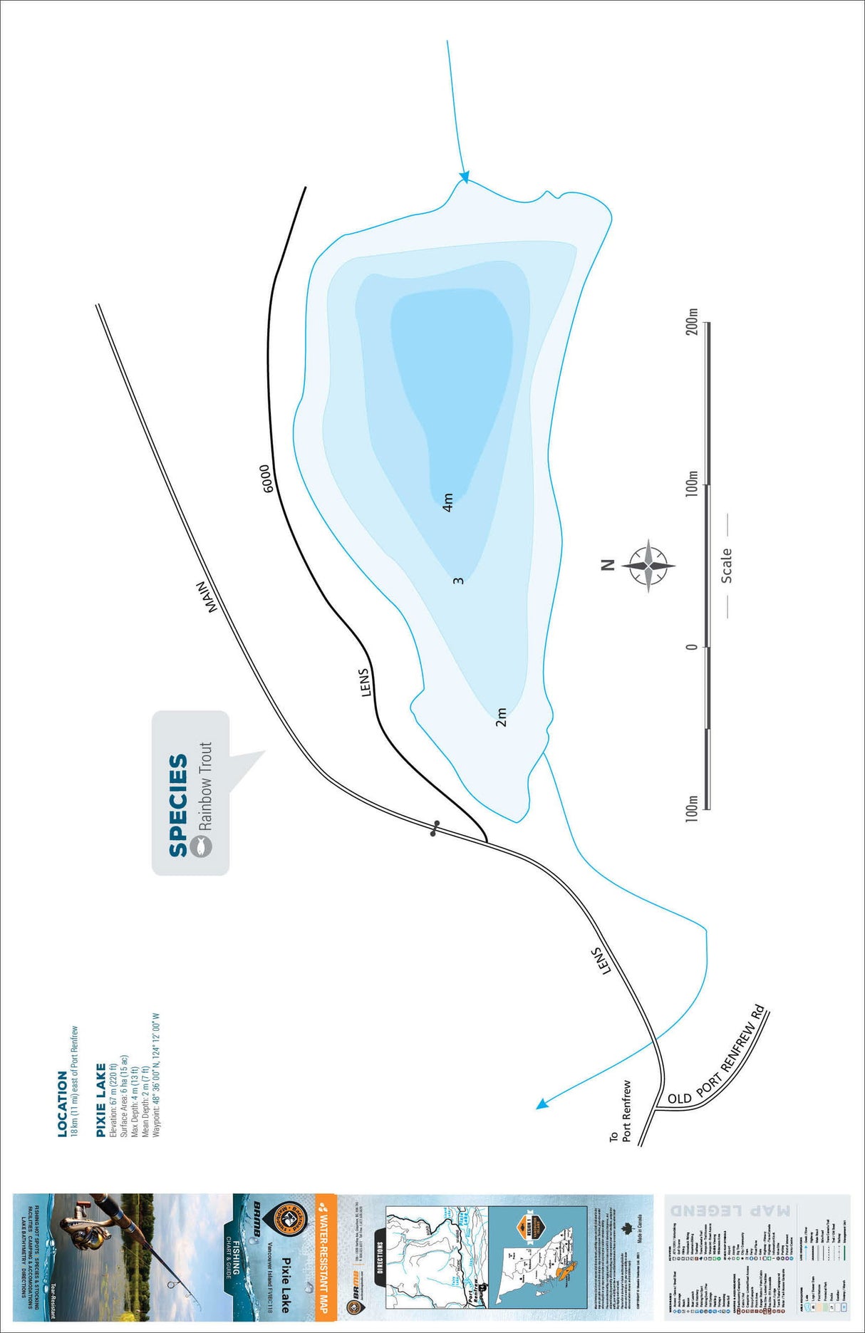 FVIBC119 Pixie Lake - Backroad Maps