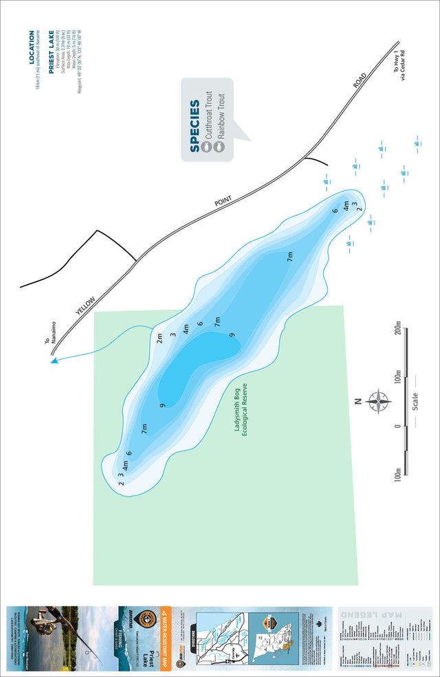 FVIBC120 Priest Lake - Backroad Maps