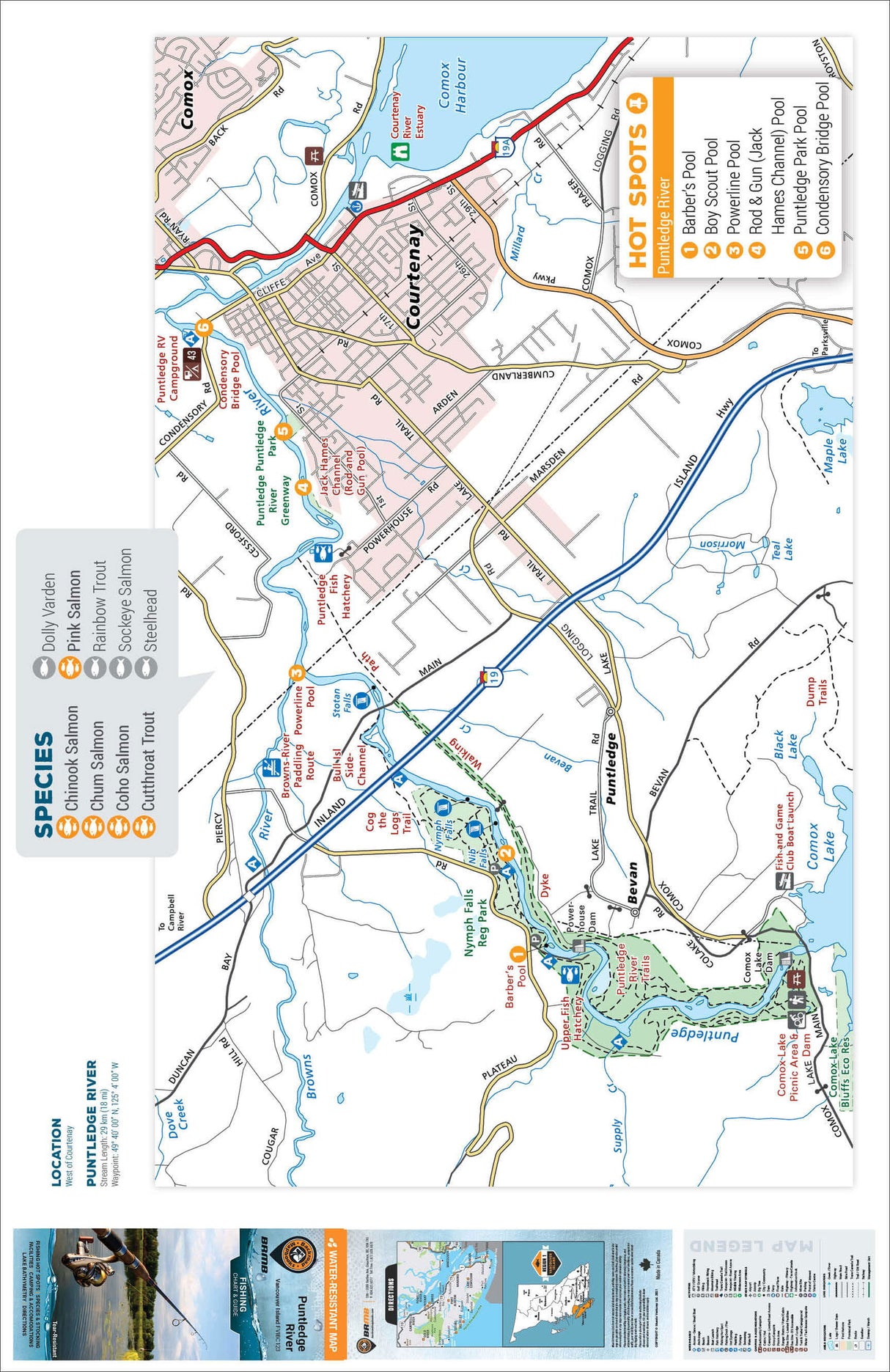 FVIBC123 Puntledge River - Backroad Maps