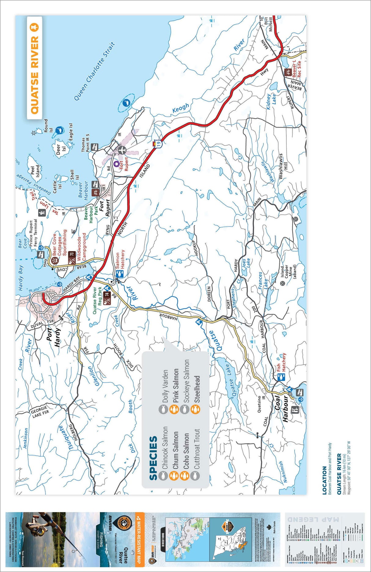 FVIBC127 Quamichan Lake - Backroad Maps