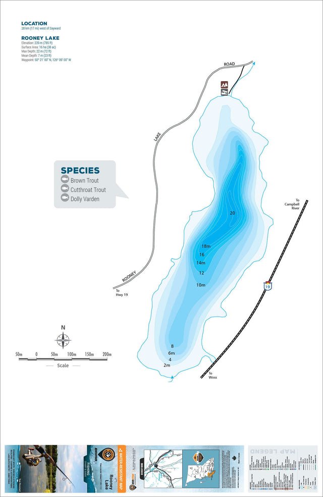 FVIBC132 Rooney Lake - Backroad Maps