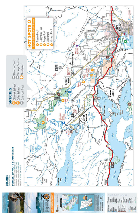 FVIBC139 Somass, Sproat & Stamp Rivers - Backroad Maps