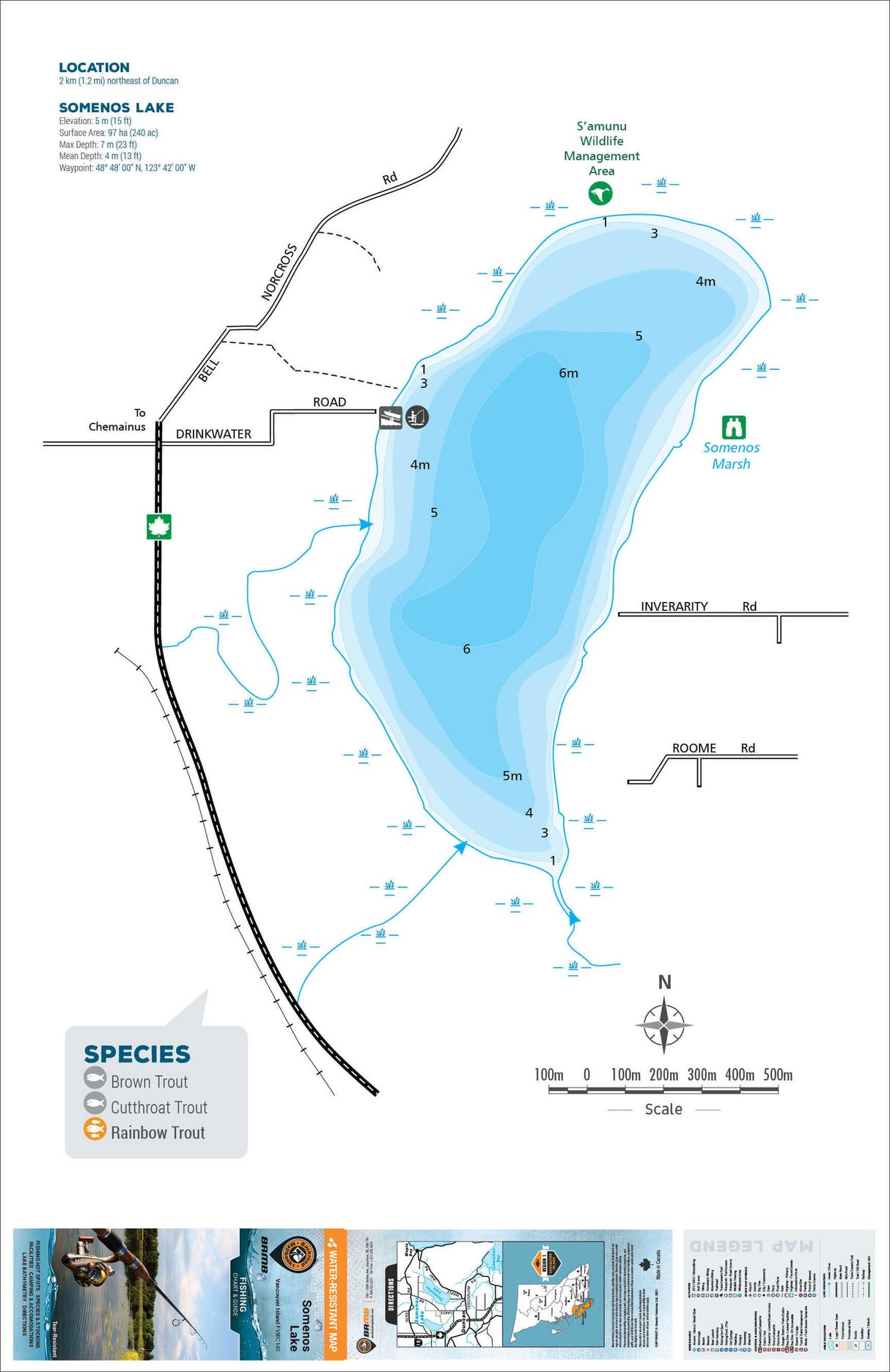 FVIBC140 Somenos Lake - Backroad Maps