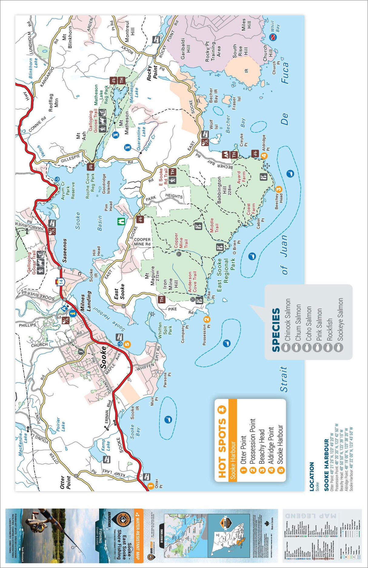 FVIBC142 Sooke - Backroad Maps