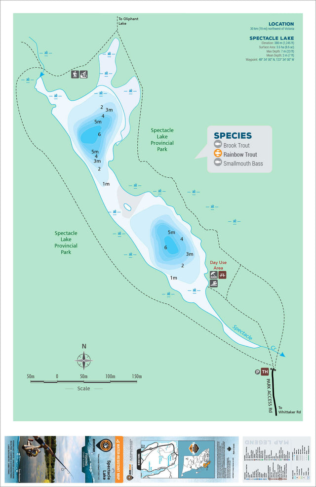 FVIBC143 Spectacle Lake - Backroad Maps