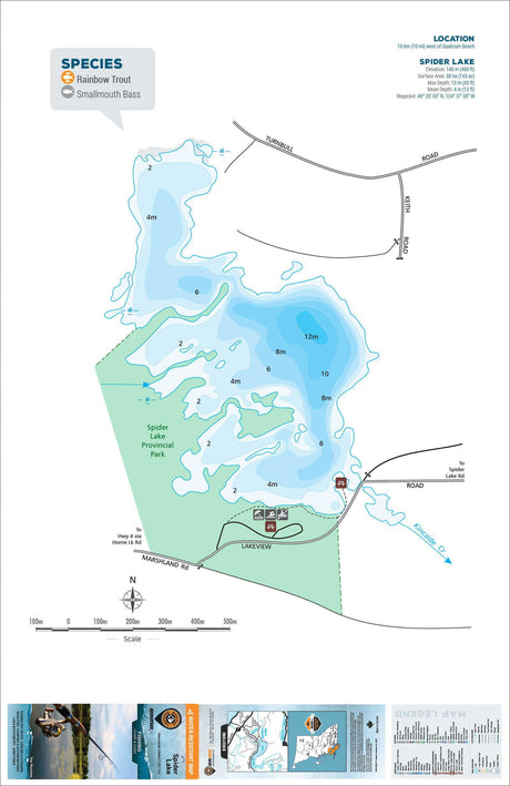 FVIBC144 Spider Lake - Backroad Maps