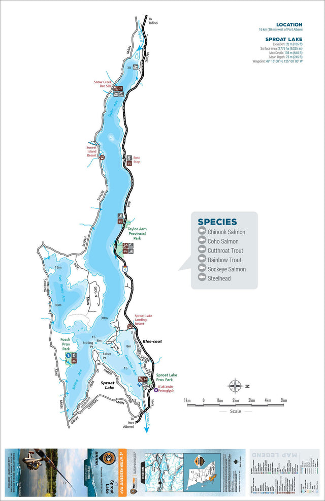 FVIBC145 Sproat Lake - Backroad Maps