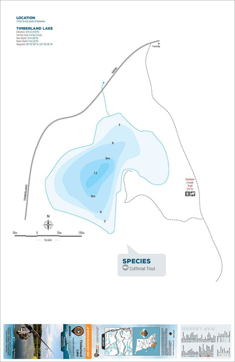 FVIBC151 Timberland Lake - Backroad Maps