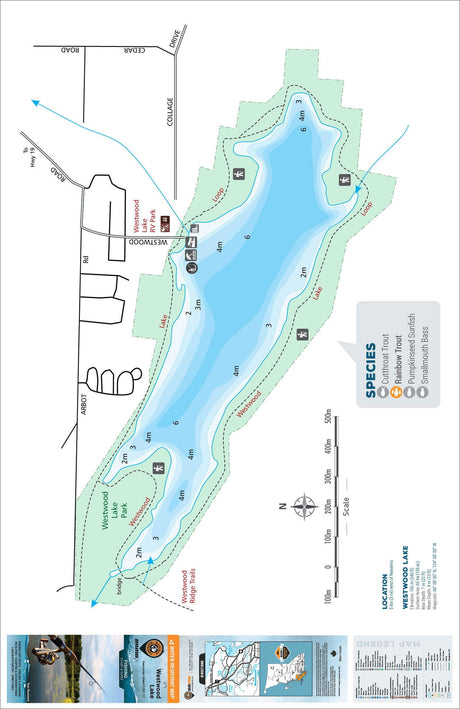 FVIBC157 Westwood Lake - Backroad Maps