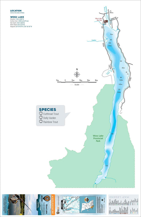 FVIBC159 Woss Lake - Backroad Maps