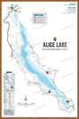 FVIBC21 Alice Lake - Wall Map - Backroad Maps