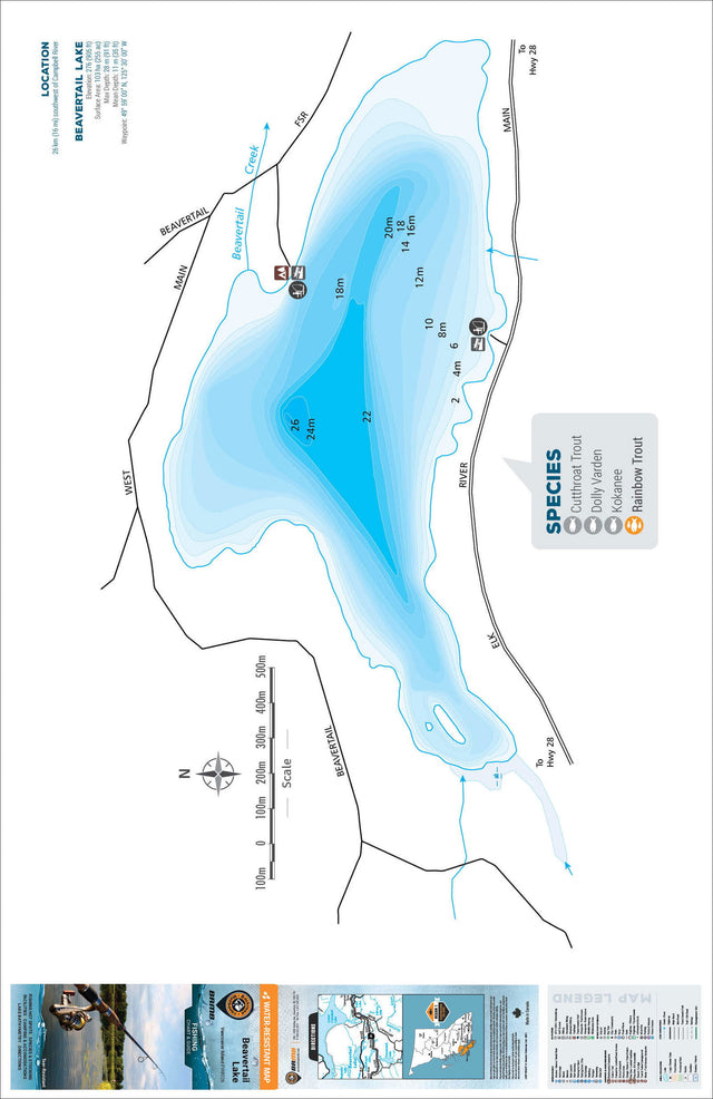 FVIBC26 Beavertail Lake - Backroad Maps