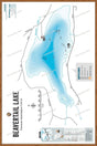FVIBC26 Beavertail Lake - Wall Map - Backroad Maps