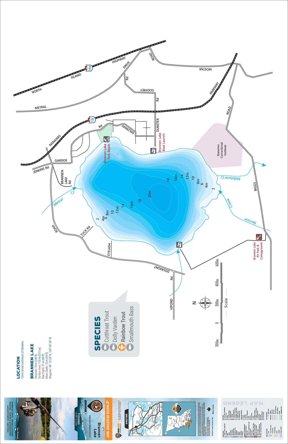 FVIBC33 Brannen Lake - Backroad Maps