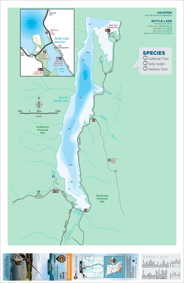 FVIBC35 Buttle Lake - Backroad Maps