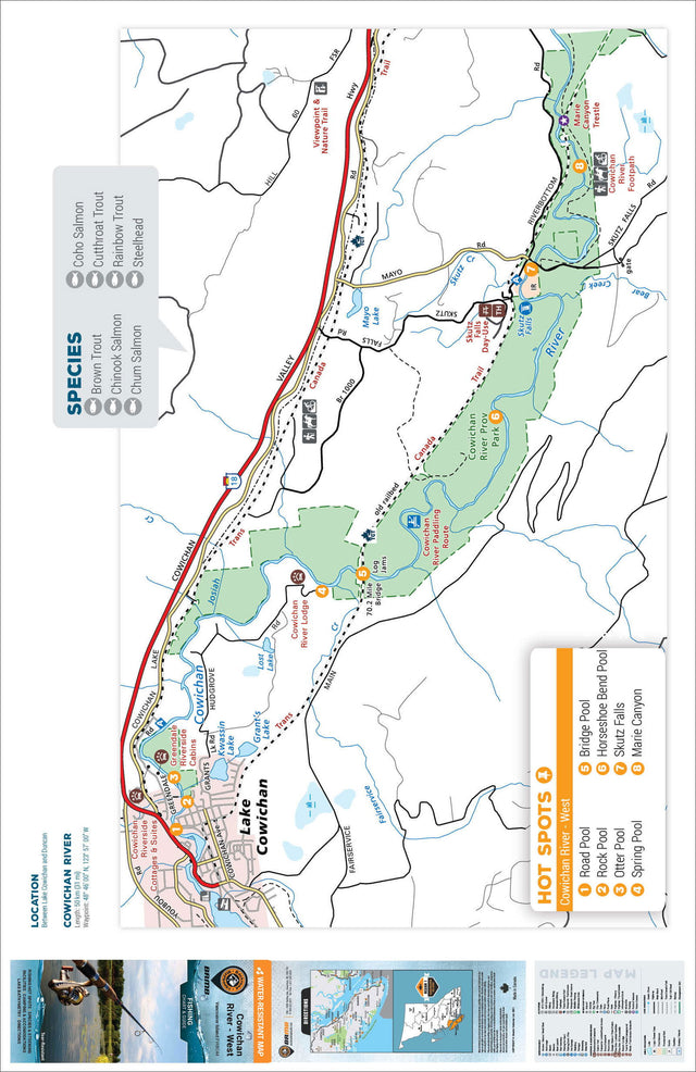 FVIBC44 - Cowichan River (West) - Backroad Maps