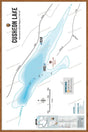 FVIBC48 Cusheon Lake - Wall Map - Backroad Maps