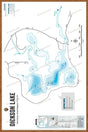 FVIBC50 Dickson Lake - Wall Map - Backroad Maps