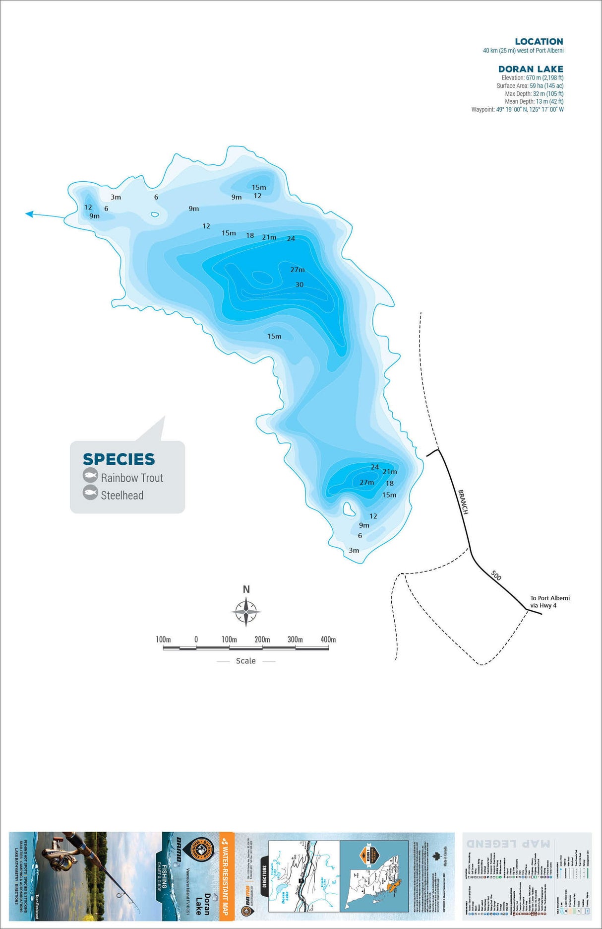 FVIBC51 Doran Lake - Backroad Maps