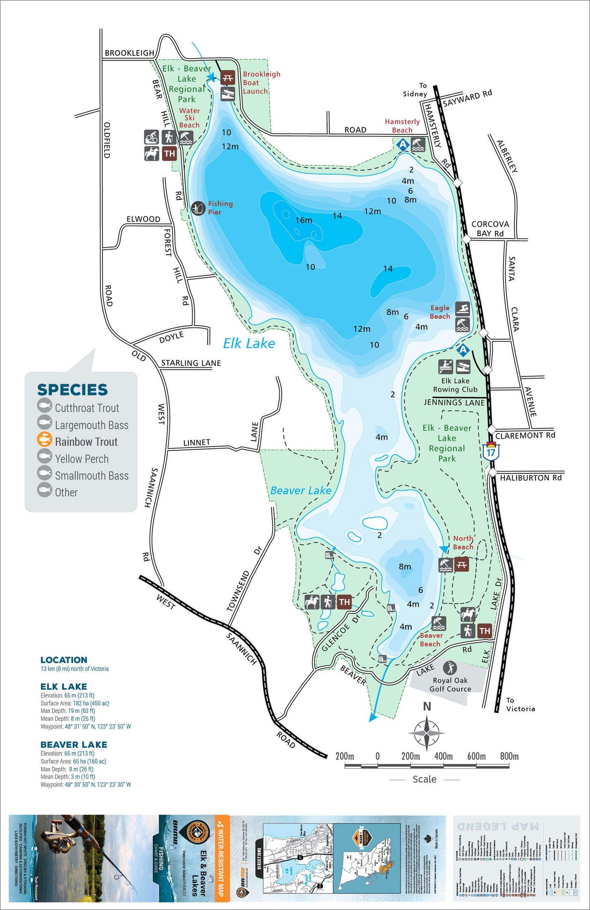 FVIBC57 Elk & Beaver Lake - Backroad Maps