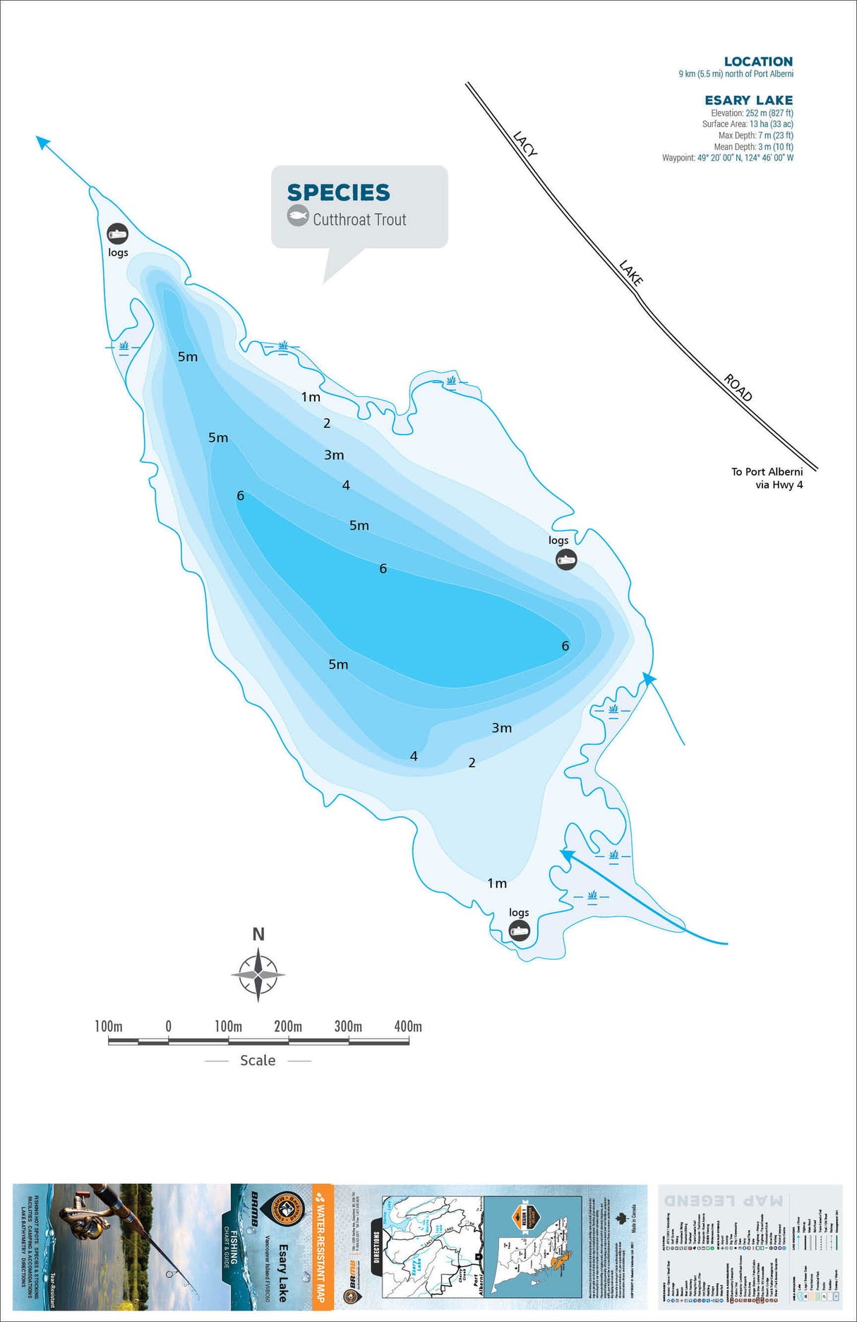 FVIBC60 Esary Lake - Backroad Maps