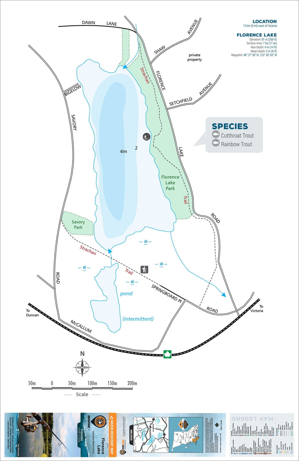 FVIBC63 Florence Lake - Backroad Maps