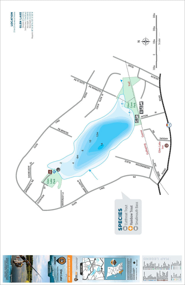 FVIBC69 Glen Lake - Backroad Maps