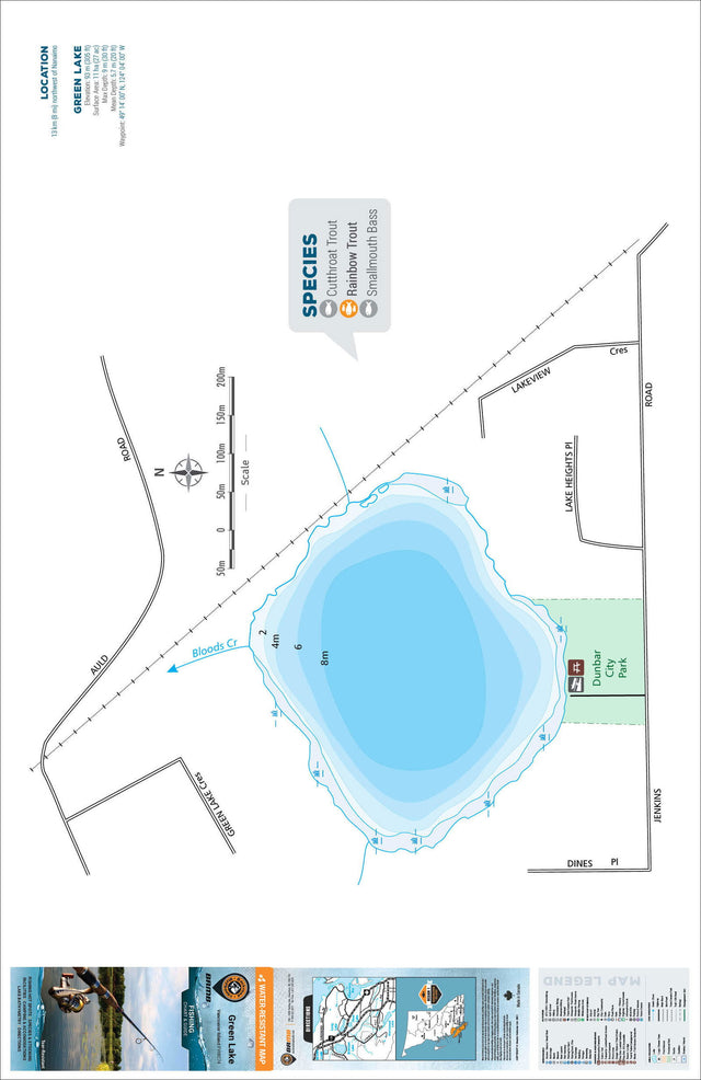 FVIBC74 Green Lake - Backroad Maps