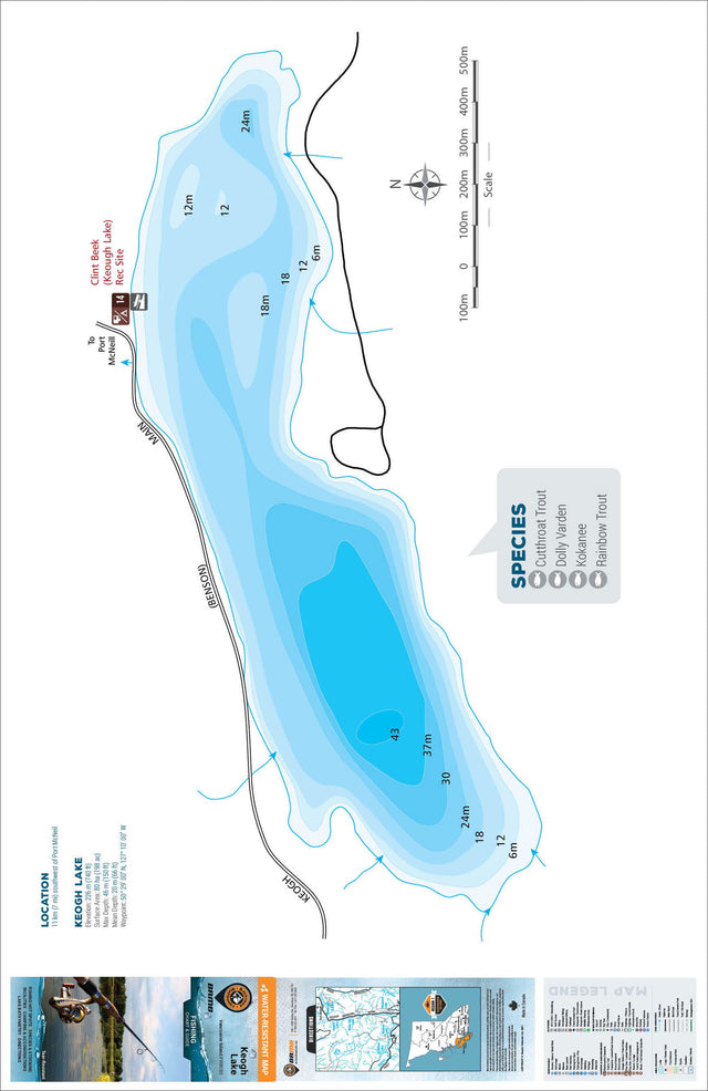 FVIBC83 Keogh Lake - Backroad Maps