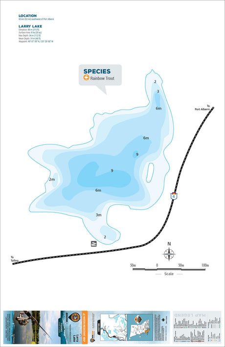 FVIBC90 Larry (Hydro Hill) Lake - Backroad Maps