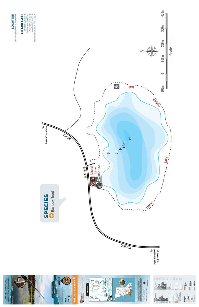 FVIBC91 Lizard Lake - Backroad Maps