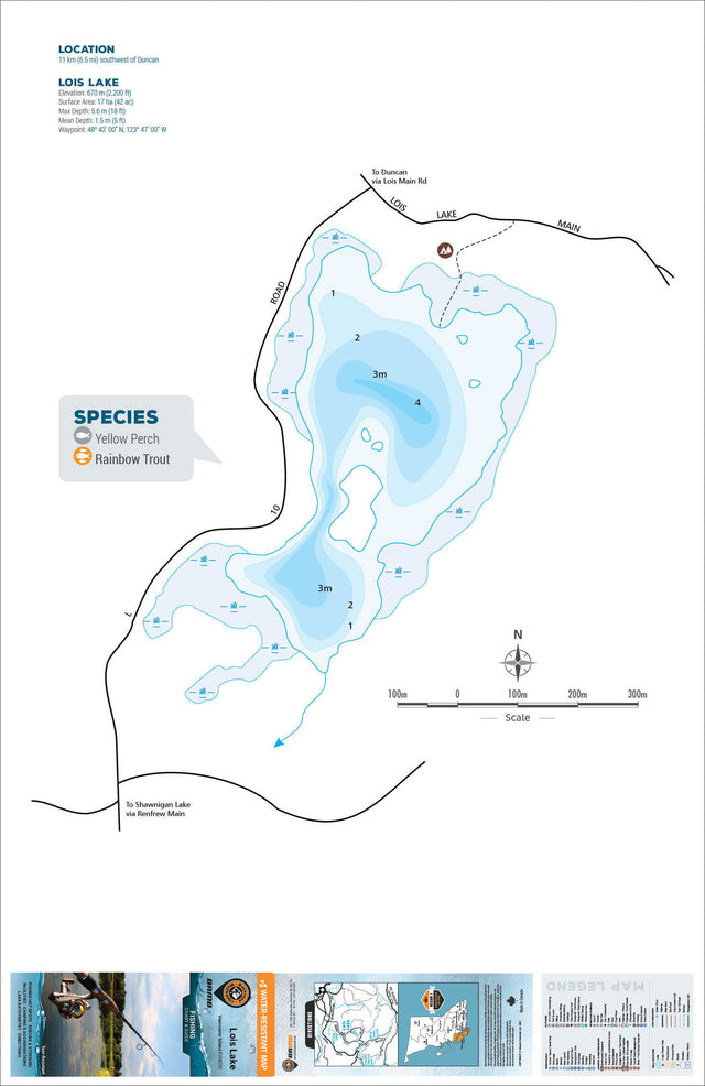 FVIBC92 Lois Lake - Backroad Maps