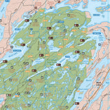 Frontenac Provincial Park Ontario - Park Map - Backroad Maps