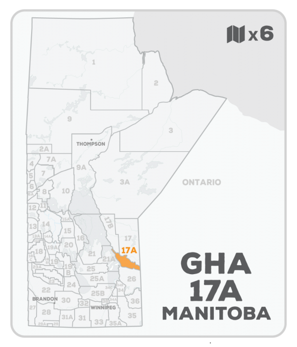 GHA 17A Hunting Bundle - Manitoba (6 maps) - Hunting Bundle