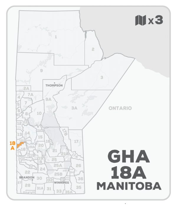 GHA 18A Hunting Bundle - Manitoba (3 maps) - Hunting Bundle