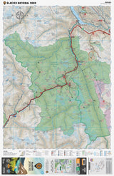 Glacier National Park BC - Park Map - Backroad Maps