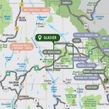 Glacier National Park BC - Park Map - Backroad Maps