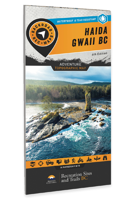 Haida Gwaii BC - Recreation Map - Backroad Maps