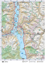 KRBC13 Wall Map - Kootenay Lake - Backroad Maps