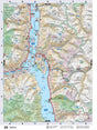 KRBC13 Wall Map - Kootenay Lake - Backroad Maps