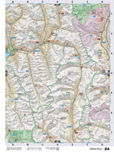 KRBC24 Wall Map - White River - Backroad Maps