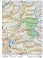 KRBC26 Wall Map - Monashee Provincial Park - Backroad Maps