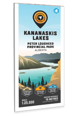 Kananaskis Lakes (Peter Lougheed Provincial Park, Alberta) - Destination Map - Backroad Maps