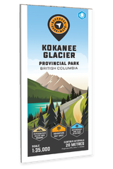 Kokanee Glacier Provincial Park BC - Park Map - Backroad Maps