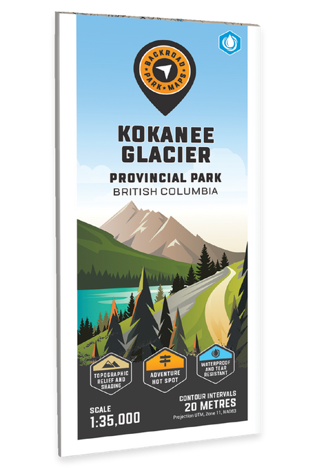 Kokanee Glacier Provincial Park BC - Park Map - Backroad Maps