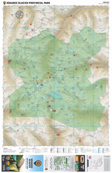 Kokanee Glacier Provincial Park BC - Park Map - Backroad Maps