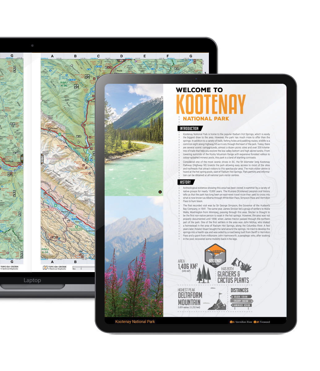 Kootenay National Park - PDF - Backroad Maps