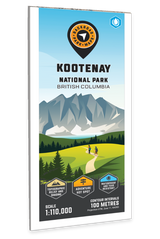 Kootenay National Park BC - Park Map - Backroad Maps